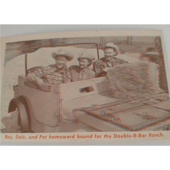 Roy Rogers, Dale Evans, Trigger & More 3D Series 7-4 images - Post Sugar Crisp - Picture 6 of 6